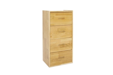 FC Oak Cubby Wide Drawers Xp Hz