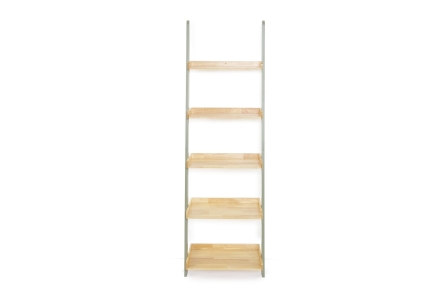 FC Rubberwood And Pine Ladder Shelf