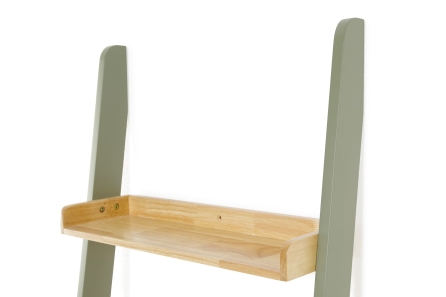 FC Rubberwood And Pine Ladder Shelf