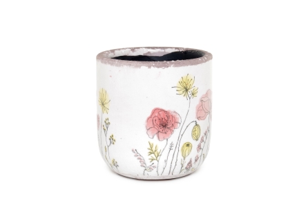 FC Poppies Plant Pot Eks