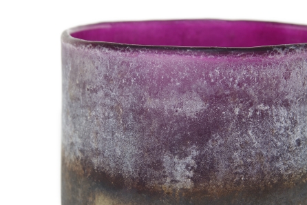Lumo Glass Nerja Pot (Mulberry)