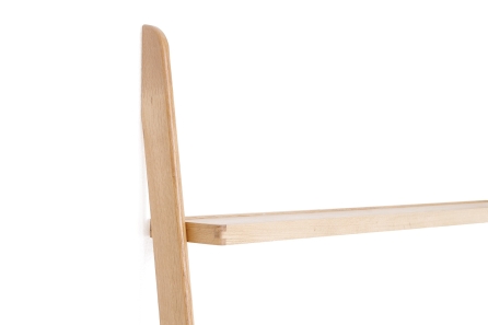 FC Oak Rounded Wide Ladder Desk