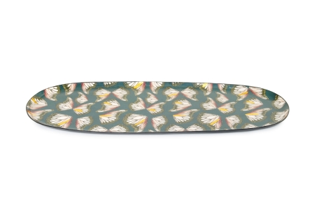 FC Butterfly Enamel Tray Large