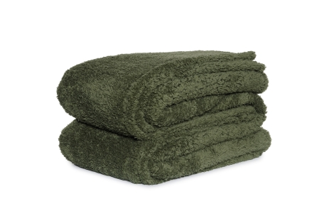 FC Sheepskin Bedspread Olive Green