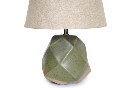 Lagoon Table Lamp (Olive Green)