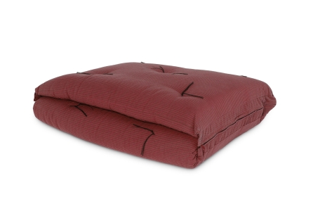FC Zip Up Half Rib Plum
