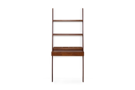 Dark Oak Leaning  Ladder Desk