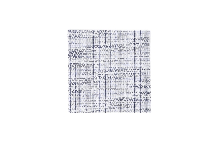 White And Grey Cross Weave Coasters