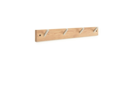 Oak Four Hook Rail