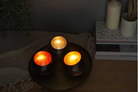 Raundo Tea Light LS Kv Bl
