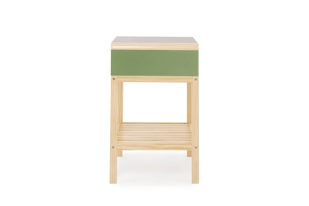 FC Hale Bedside Cabinet Green