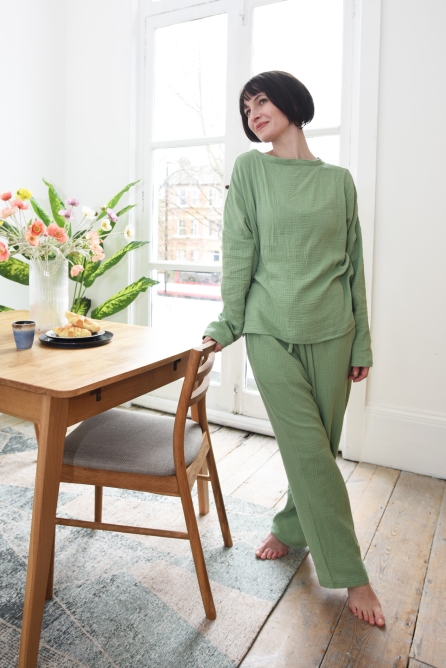 FC Itoko Pyjamas Green New Cross LS