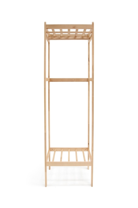 Birch Drape Wardrobe Narrow