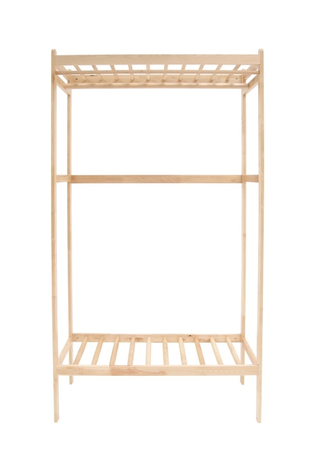 Birch Drape Wardrobe Wide
