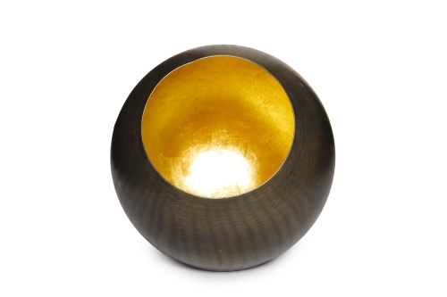 FC Uni Tea Light Holder Large Antique Nickel