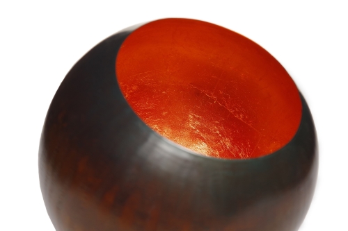 FC Uni Tea Light Holder Large Burnt Copper