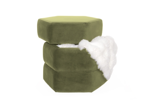 FC Hedron Stool Green