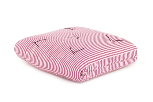 FC Zip Up Bed French Stripe Pink