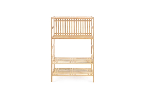 FC Akira Shelves Walnut Shoe Rack Uva Z