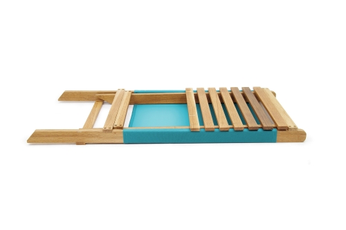 Futon Company Oak Deck Chair Teal