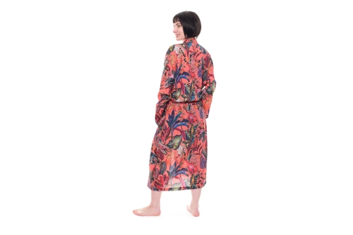 FC Tropical Bathrobe Sunset Pink