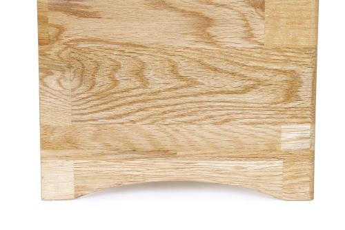 FC Oak Curve Bedside Table