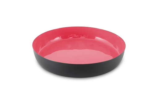 FC Enamel Flower Bowl Sunset Pink