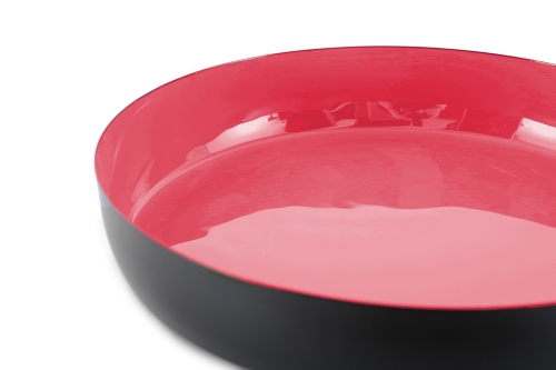 FC Enamel Flower Bowl Sunset Pink