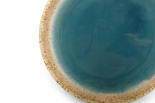 FC Noba Glaze Side Plate Green
