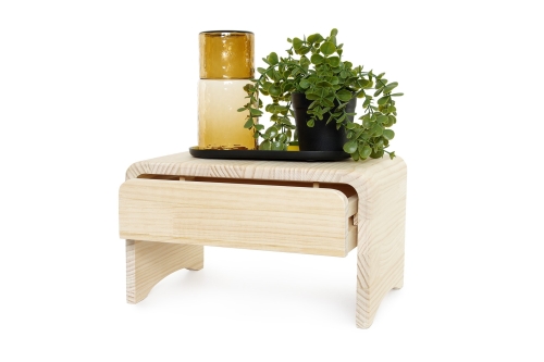 FC Pine Curve Table