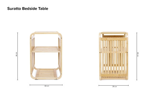 Suratto Bedside Table