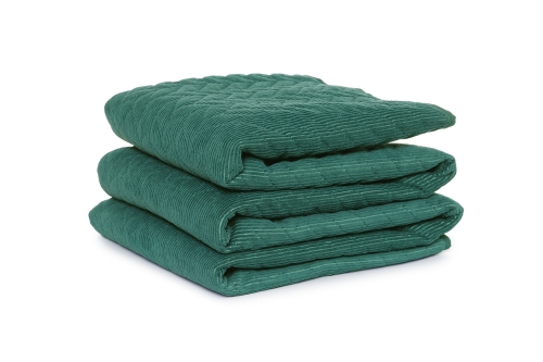 FC Corduroy Bedspread Cedar Green