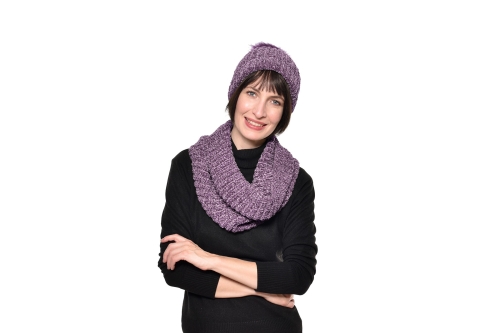 FC Bobble Hat Mulberry Purple Za Pj