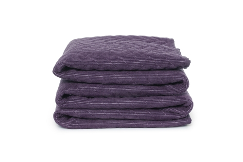 FC Corduroy Bedspread Mulberry Purple