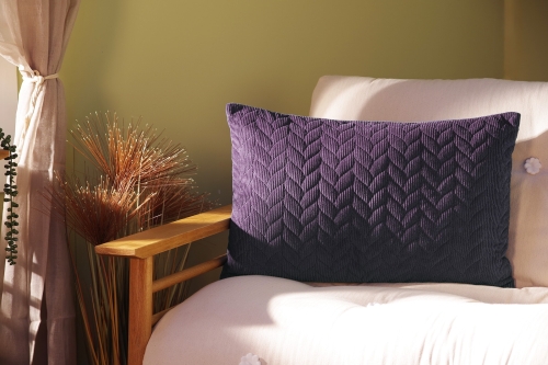 FC Corduroy Cushion Mulberry Purple Xcm