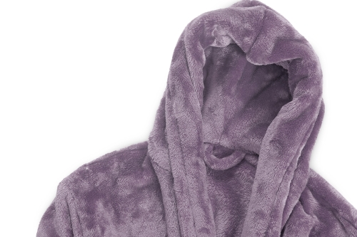 FC Deep Fleece Bathrobe Mulberry Purple