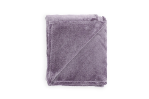 FC Deep Fleece Bedspread Mulberry Purple