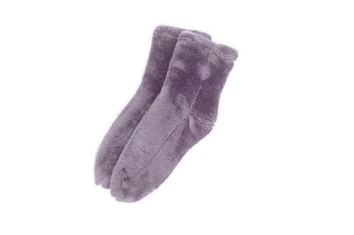 FC Deep Fleece Socks Mulberry Purple