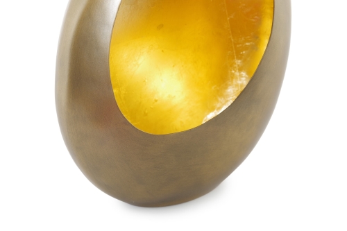 FC Metal Large Baburu Tea Light Holder Antique Brass