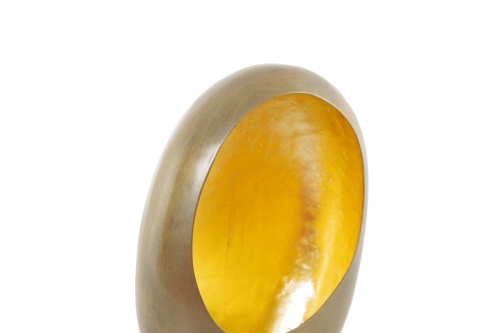 FC Metal Large Baburu Tea Light Holder Antique Brass