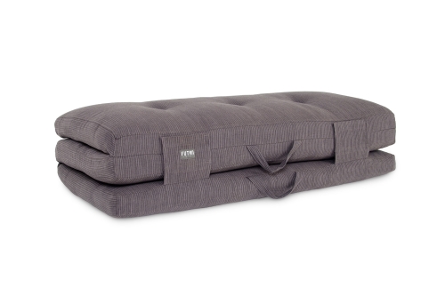 FC Lofa Sofa Half Rib Charcoal