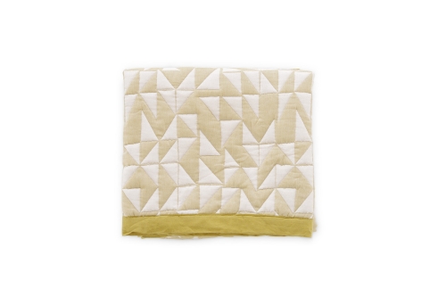 FC Origami Throw Dune Yellow On Mu