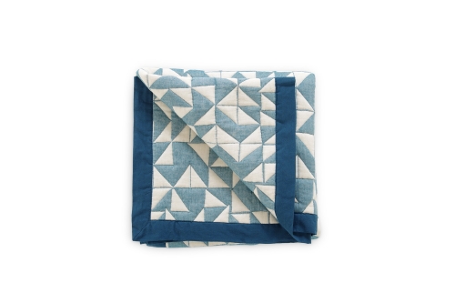 FC Origami Throw Oslo Blue