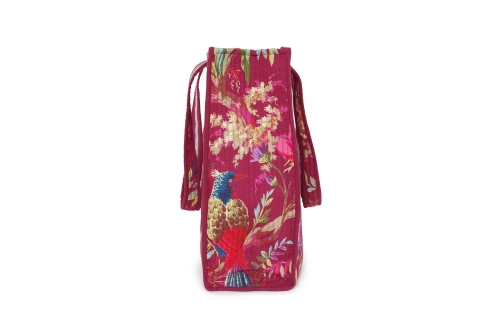 FC Paradise Quilted Shopper Garnet Red