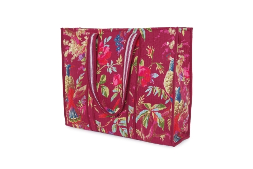 FC Paradise Quilted Shopper Garnet Red