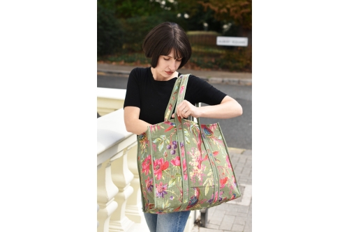 FC Paradise Shopper Bag Green AS LS