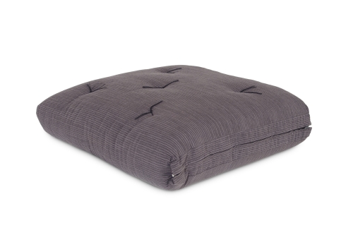 FC Zip Up Half Rib Charcoal