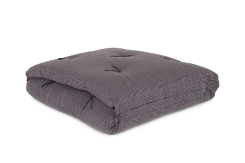 FC Zip Up Half Rib Charcoal