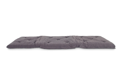 FC Zip Up Half Rib Charcoal