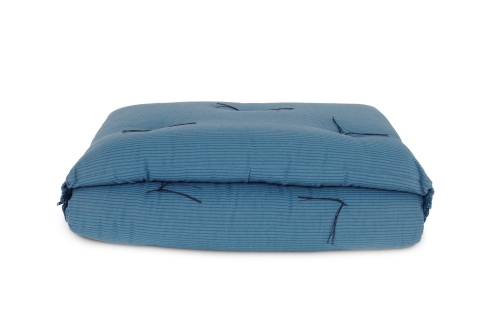 FC Zip Up Half Rib Oslo Blue Es Fc